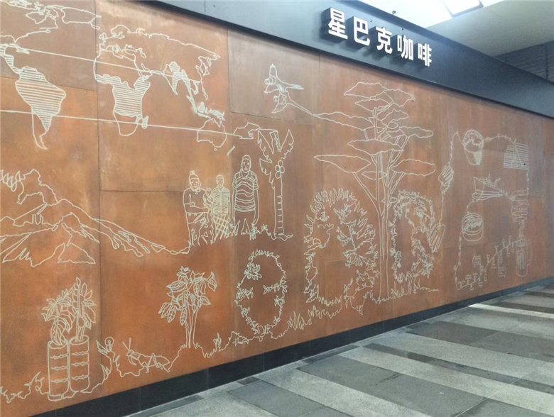 汕头耐候钢幕墙