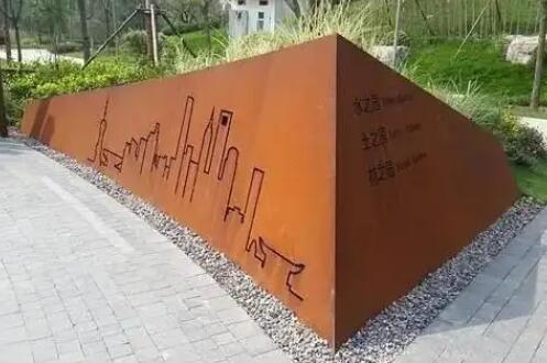 汕头耐候钢挡土墙